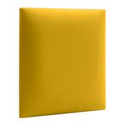 Dekoracje domu - Panel tapicerowany ścienny zagłówek wezgłowie gładki 30 x 30 cm – żółty 2234 - miniaturka - grafika 1