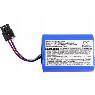 Cameron Sino Zebra MZ220 AK18353-1 1500mAh 11.10Wh Li-Ion 7.4V - Akcesoria do kas i terminali - miniaturka - grafika 1