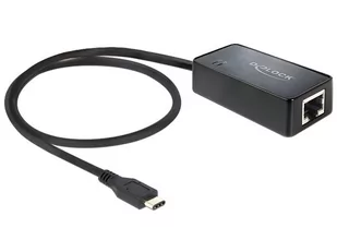 Delock Adapter USB USB C - RJ45 62642 - Adaptery i przejściówki - miniaturka - grafika 1