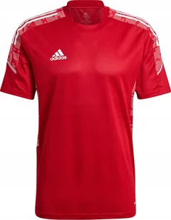 Koszulka Męska Adidas Condivo 21 Training Jersey Primeblue Czerwona r M - Koszulki męskie - miniaturka - grafika 1