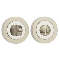 Szyldy i rozety - Rozeta podklamkowa do wc Romana/Alma/Jaro/Dekan Chrom Nikiel - miniaturka - grafika 1