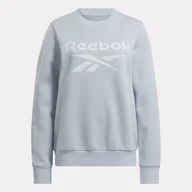 Bluzy damskie - Damska Bluza REEBOK RI BL FLEECE CREW IM4111 – Niebieski - miniaturka - grafika 1