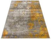 Dywany - Żółto-szary przecierany dywan do salonu loft A8-M81 - miniaturka - grafika 1