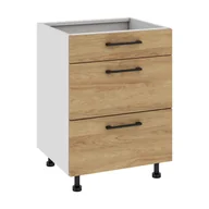 Meble kuchenne - Bari Szafka Dolna Ds-60-2W-1N Metabox Hikora - miniaturka - grafika 1