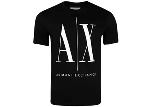 EMPORIO ARMANI KOSZULKA MĘSKA T-SHIRT BLACK 8NZTPA ZJH4Z 1200 - Rozmiar: XL - Koszulki męskie - miniaturka - grafika 1