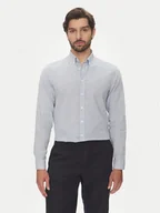 Koszule męskie - Lindbergh Koszula 30-203344B Błękitny Relaxed Fit - miniaturka - grafika 1