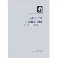 Książki o kulturze i sztuce - Ambicje literatury popularnej - miniaturka - grafika 1