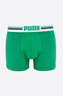 Majtki męskie - Puma - Bokserki Puma Placed logo boxer 2p green (2-pack) 90651904 - grafika 1