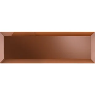 Dekor Metro Brick Mirror Copper 9.8x29.8 Euroceramika - Płytki ceramiczne - miniaturka - grafika 1