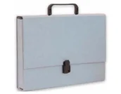 Teczki i skoroszyty - Penmate Tadeo Trading Teczka z rączką A4 szara AA491TT - miniaturka - grafika 1