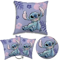 Kołdry i poduszki dla dzieci - DISNEY Stitch Poduszka kwadratowa, poduszka ozdobna fioletowa 40x40 cm OEKO-TEX - miniaturka - grafika 1