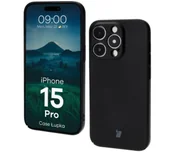 Etui i futerały do telefonów - Bizon Łupka do iPhone 15 Pro Czarny - miniaturka - grafika 1