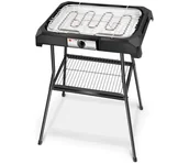 Akcesoria do grilla - Aigostar - Grill elektryczny ze stojakiem 2000W/230V czarny - miniaturka - grafika 1