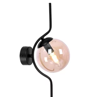 Bursztynowa lampa ścienna w stylu klasycznym K-5336 z serii VELA - Lampy ścienne - miniaturka - grafika 2