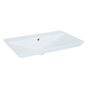 Sensea Umywalka ceramiczna Ness 82 x 51 - Umywalki - miniaturka - grafika 1