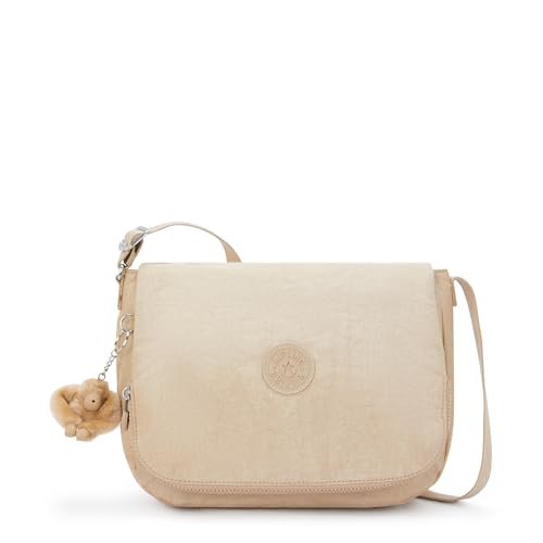 Kipling EARTHBEAT M Średnie Torby Crossbody, Inviting Grey Szary