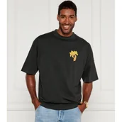 Koszulki męskie - Palm Angels T-shirt BURNING PALM | Oversize fit - miniaturka - grafika 1