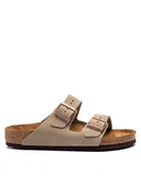 Klapki i japonki męskie - Birkenstock Klapki Arizona Bs 0951301 Szary - miniaturka - grafika 1