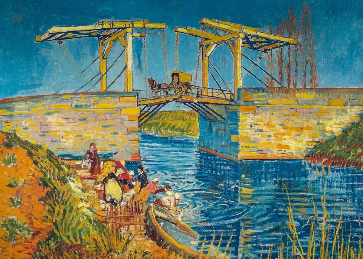 LANGLOIS Puzzle 1000 Elementów Most w Arles 70x50 cm Edukacyjne