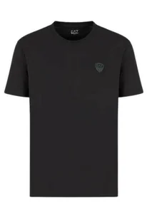 Emporio Armani T-shirt bawełniany czarny męski krótki rękaw, Rozmiar M - Koszulki męskie - miniaturka - grafika 1