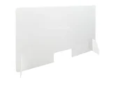 Wyposażenie miejsc publicznych - B2B Partner Ochronna przegroda plastikowa, 1000 x 750 mm 271920 - miniaturka - grafika 1