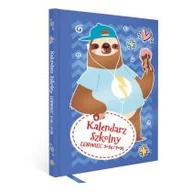 Kalendarze - Kalendarz 2024-2025 szkolny Leniwiec - miniaturka - grafika 1