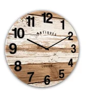 Zegary - Zegar GLASSCLOCK Ø30 cm GC082 LONDON - miniaturka - grafika 1