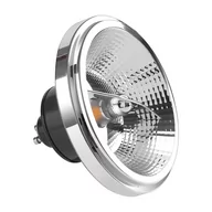 Żarówki LED - Ledowa żarówka GU10 AR111 10,5W 4000K czarna odbłyśnik - miniaturka - grafika 1