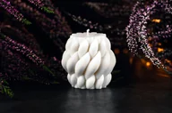 Świece - Świeca sojowa dekoracyjna SPIRAL/Sawarge Candles - miniaturka - grafika 1