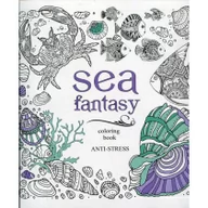 Kolorowanki, wyklejanki - Fresh Kolorowanka antystresowa Sea fantasy - odbierz ZA DARMO w jednej z ponad 30 księgarń! - miniaturka - grafika 1