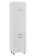 Meble kuchenne - Siena Słupek Wysoki D-60-220 Hk-Xs Blum Biały Mat - miniaturka - grafika 1