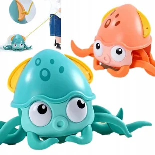ZABAWKA OŚMIORNICZKA DO WANNY KĄPIELI WODNA PŁYWAJĄCA OŚMIORNICA - Zabawki do kąpieli - miniaturka - grafika 1