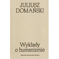Nauka - Kronos Wykłady o humanizmie - Juliusz Domański - miniaturka - grafika 1