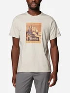 Koszulki męskie - Koszulka męska bawełniana Columbia CSC Seasonal Logo Tee 1991036280 L Ciemnoszara (195981462326) - miniaturka - grafika 1