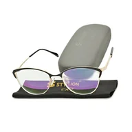 Okulary korekcyjne, oprawki, szkła - Plusy +1.00 damskie okulary do czytania korekcyjne z antyrefleksem ST317BR - miniaturka - grafika 1