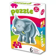 Puzzle - Promatek Pierwsze Puzzle Zwierzątka 2 0314 - miniaturka - grafika 1