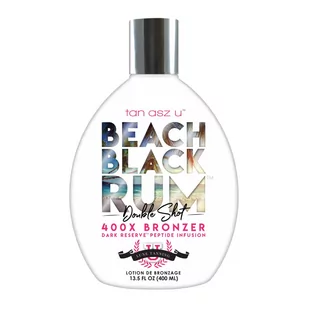 Tan Asz U Beach Black Rum 400X Bronzer 400ml - Balsamy i kremy do opalania - miniaturka - grafika 1