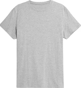 4f Koszulka męska H4Z22-TSM352 Chłodny jasny szary melanż r.M - Koszulki męskie - miniaturka - grafika 1