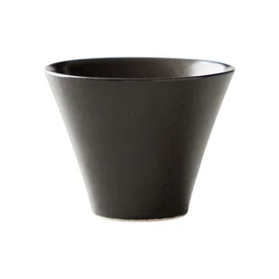 Origami Czarka Narrow Sensory Espresso Cup Czarna 100 ml - Kubki - miniaturka - grafika 1