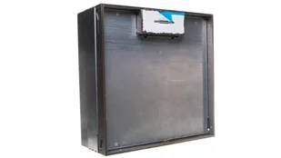 OBO Bettermann Puszka podłogowa kompletna 250x250 4x gniazda 16A z/u UDHOME9 V N 7427316 7427316 - Kanały kablowe - miniaturka - grafika 2