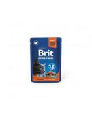 Mokra karma dla kotów - Brit Premium Mokra Karma Dla Dorosłych Kotów Sterylizowanych Z Łososiem 100 g - miniaturka - grafika 1