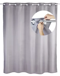 Wenko Zasłona prysznicowa Comfort 180 x 200 cm 22185100 - Zasłony prysznicowe - miniaturka - grafika 1