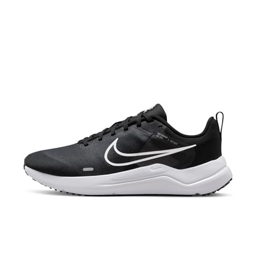 Nike Downshifter 12, Trampki damskie, Czarny Black White Smoke Grey Pure Platinum, 39 EU