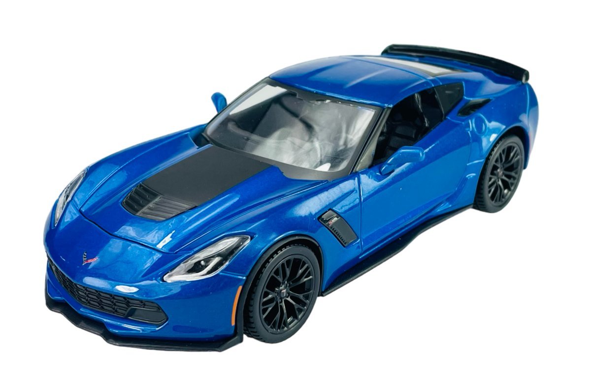 MAISTO 2015 CHEVROLET CORVETTE Z06 NIEBIESKI 1:24 31133