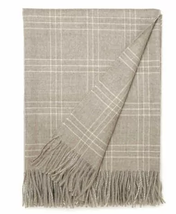 Elvang Pled wełniany Superior Beige - Koce - miniaturka - grafika 1