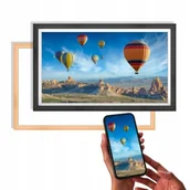 Ramki cyfrowe do zdjęć - Ramka cyfrowa 24" AGFAPHOTO APF2400 Brązowy - miniaturka - grafika 1