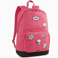 Plecaki - Plecak Puma Patch Backpack 090344 (kolor różowy) - miniaturka - grafika 1