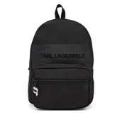 Plecaki - Plecak Karl Lagerfeld Kids Z30553 Czarny - miniaturka - grafika 1