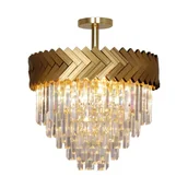 Lampy sufitowe - Lampa sufitowa LYON C23910/9 Zuma Line - miniaturka - grafika 1