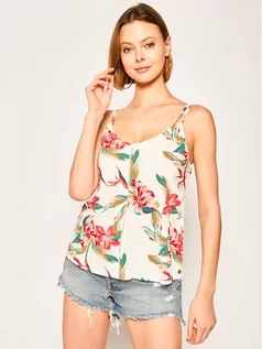 Koszulki i topy damskie - Roxy Top Got To Be Real ERJWT03371 Kolorowy Regular Fit - grafika 1